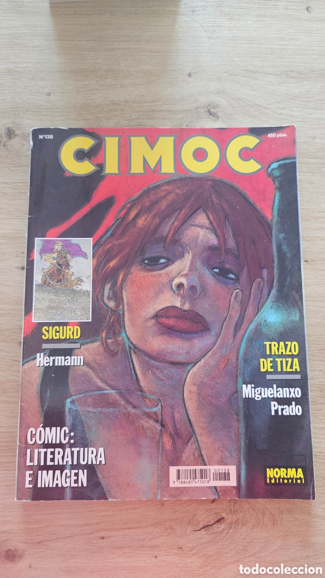 C&oacute;mics: Revista C&oacute;mic Cimoc n&uacute;mero 138.