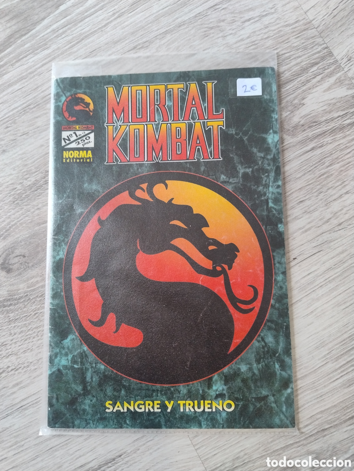C&oacute;mics: M69 Tebeo Comic Mortal Kombat n&ordm;1 de 12. Ed. Norma.