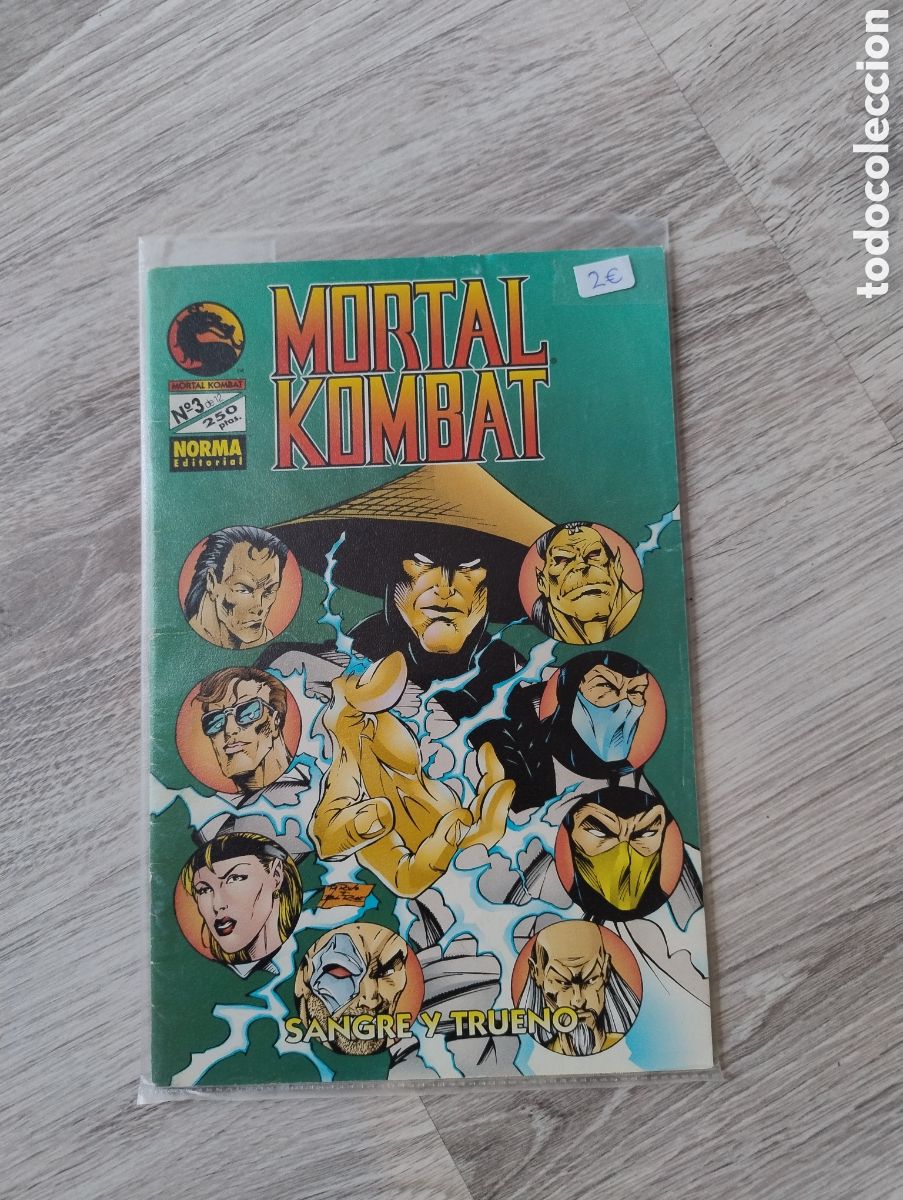 C&oacute;mics: M69 Tebeo Comic Mortal Kombat n&ordm;3 de 12. Ed. Norma.