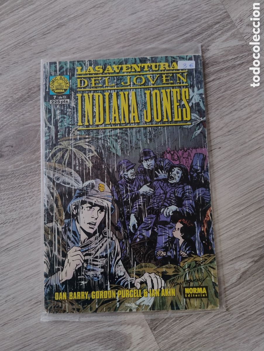 C&oacute;mics: M69 Tebeo Comic Las aventuras del Joven Indiana Jones 7 de 12