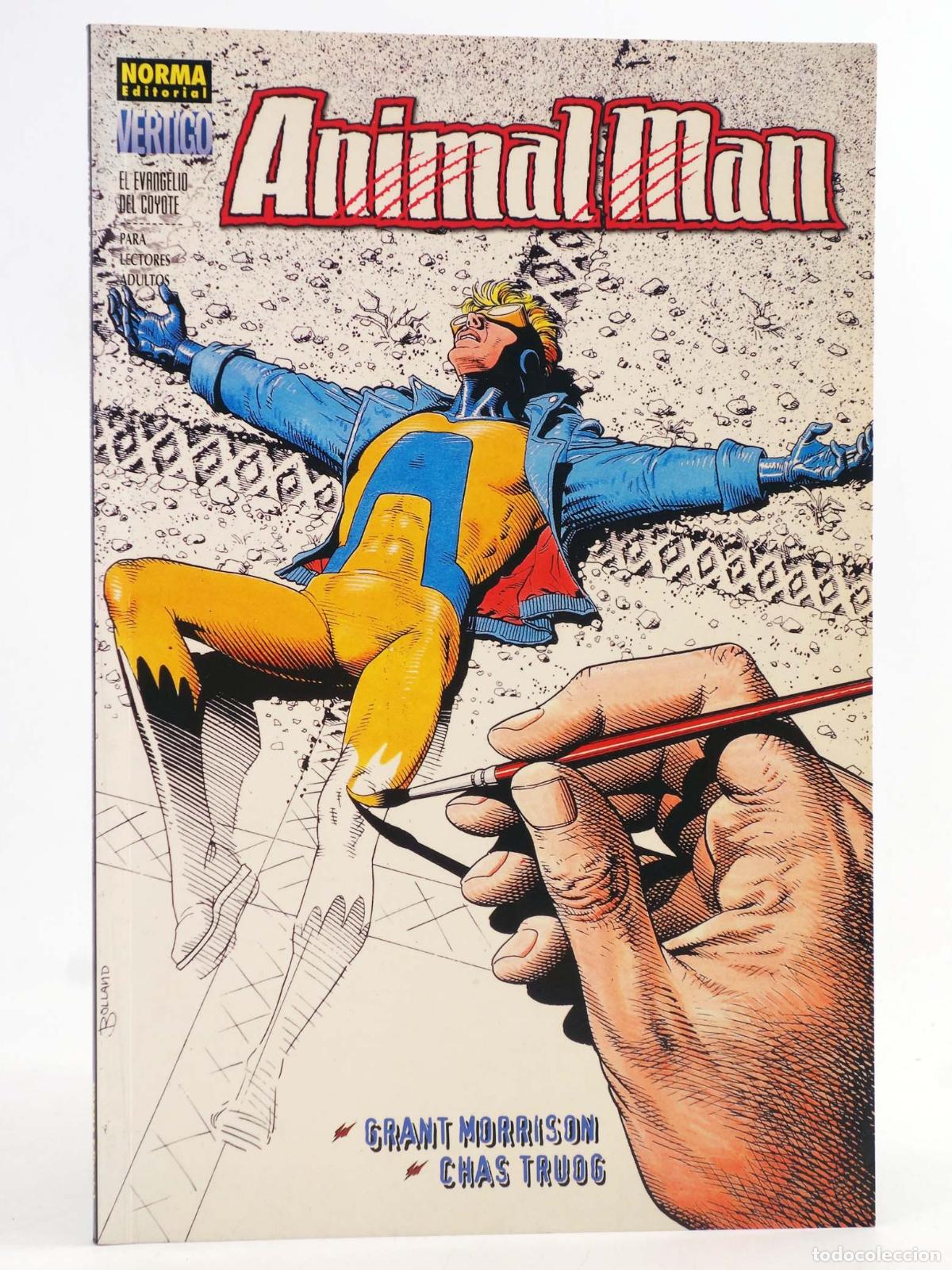 C&oacute;mics: VERTIGO 272. ANIMAL MAN. EL EVANGELIO DEL COYOTE (Grant Morrison/Chas Truog) Norma, 2004