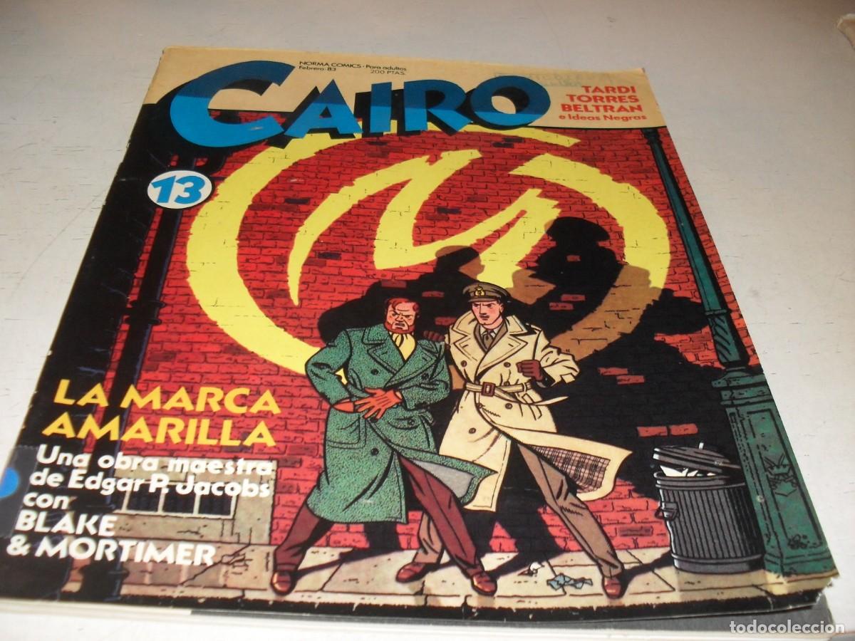C&oacute;mics: CAIRO N&ordm; 13,CON LA MARCA AMARILLA,DE JACOBS,DE 75.NORMA,1981