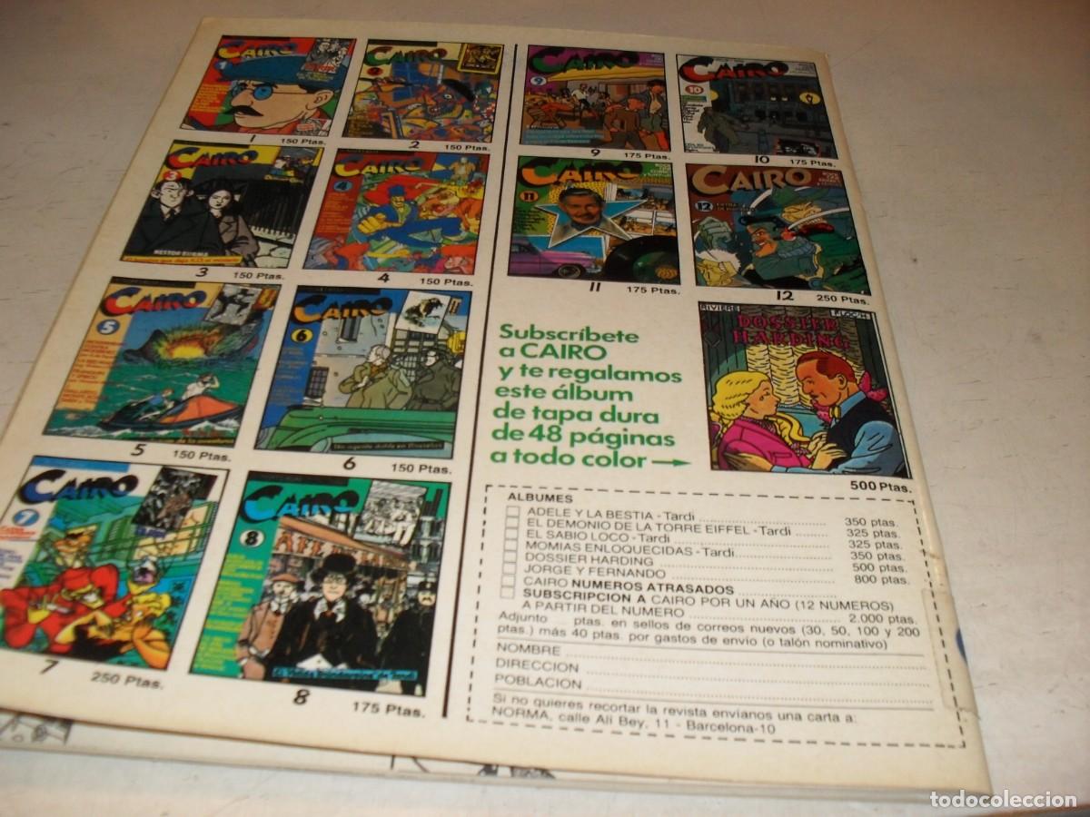 C&oacute;mics: CAIRO N&ordm; 13,CON LA MARCA AMARILLA,DE JACOBS,DE 75.NORMA,1981 - Foto 2