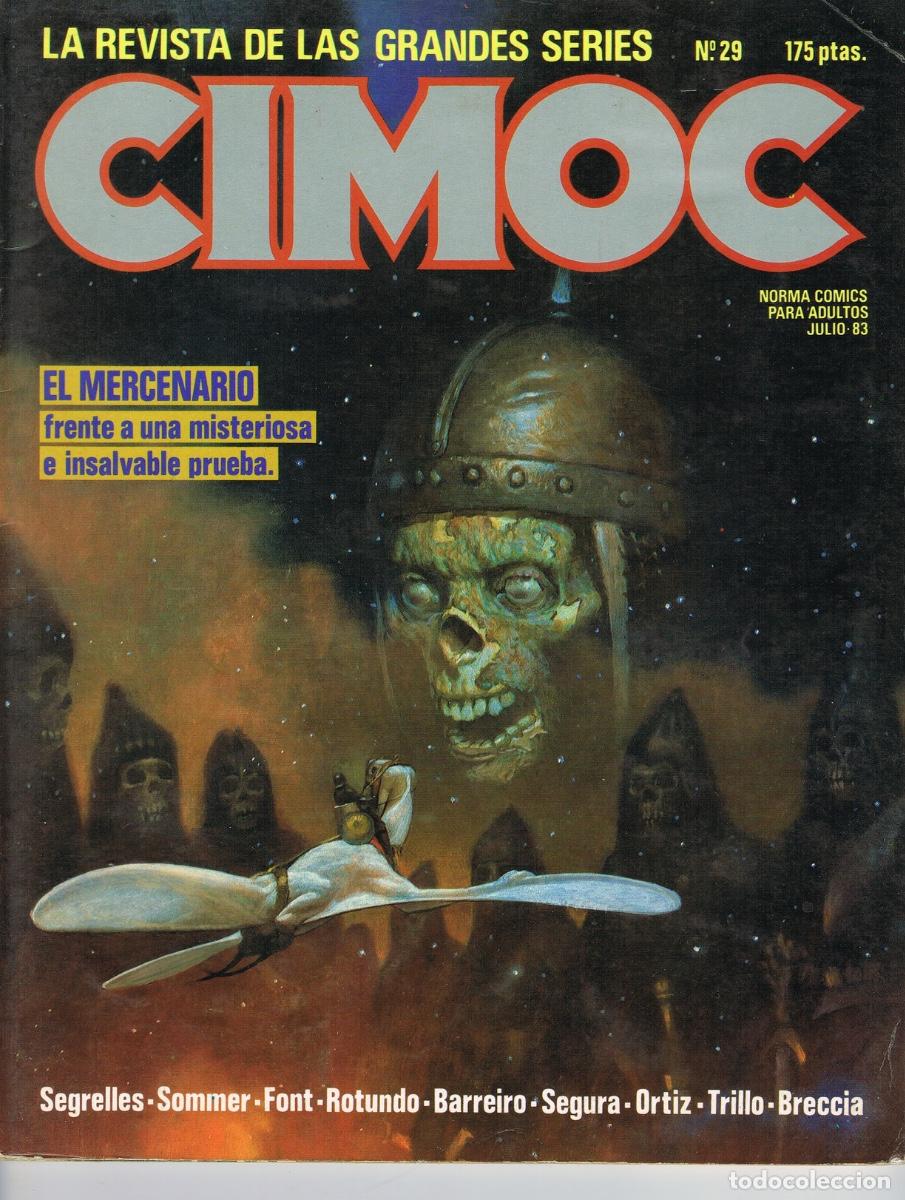 C&oacute;mics: REVISTA CIMOC N&ordm; 29, SEGRELLES, SOMMER, FONT, ROTUNDO, BARREIRO, SEGURIA, ORTIZ, TRILLO, ETC.