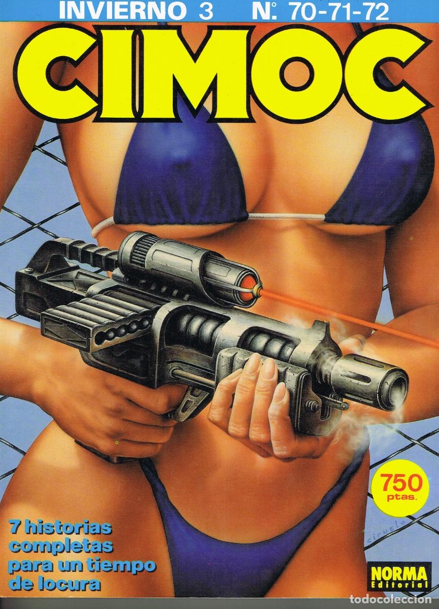 Comics : REVISTA CIMOC RETAPADO CON LOS N&ordm; 70. 71 Y 72