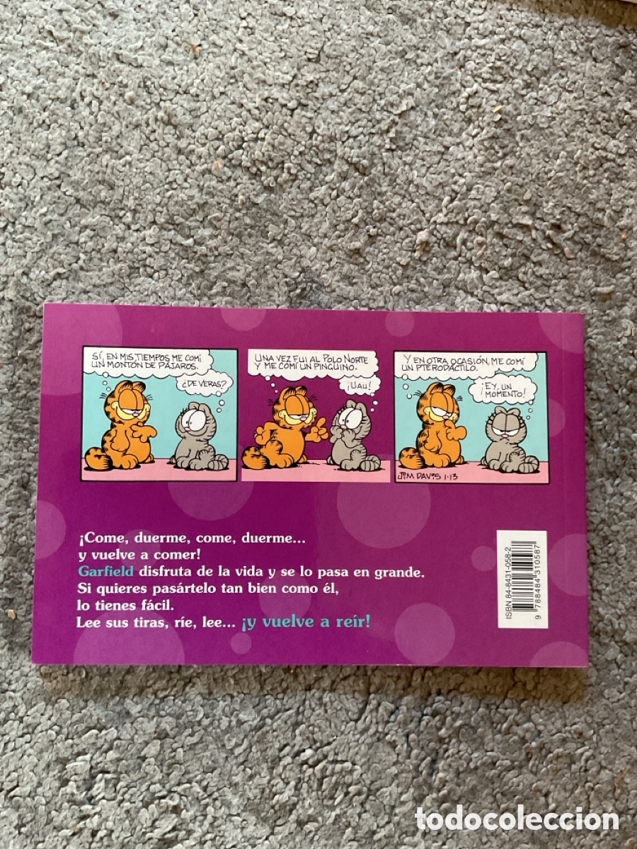 C&oacute;mics: GARFIELD N&ordm; 40 &ldquo;NO SE CANSA&rdquo; &ndash; NORMA EDITORIAL - Foto 2