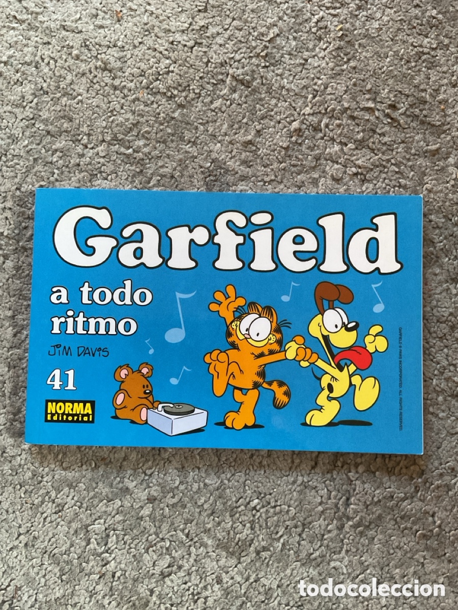 C&oacute;mics: GARFIELD N&ordm; 41 &ldquo;A TODO RITMO&rdquo; &ndash; NORMA EDITORIAL