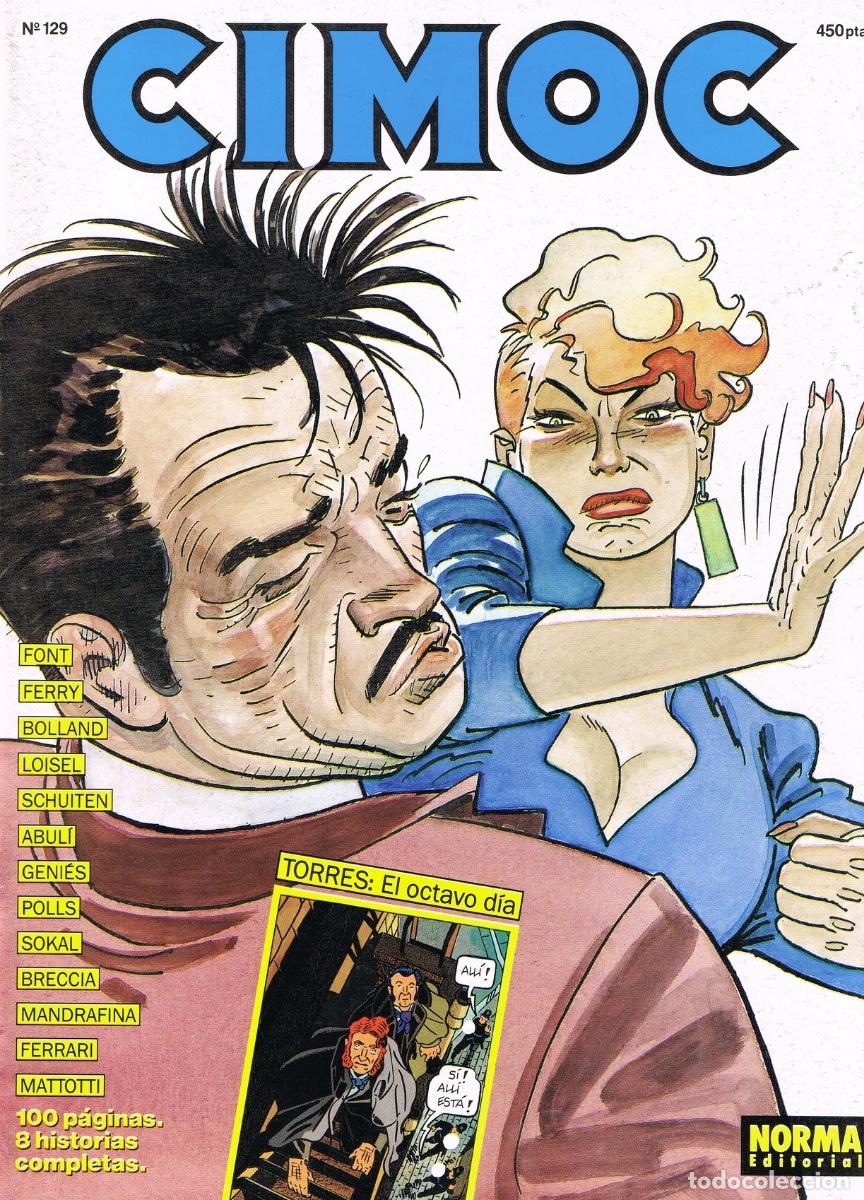 C&oacute;mics: REVISTA CIMOC N&ordm; 129. TORRES, FONT, FERRY, BOLLAND, BRECCIA, MATTOTTI, ETC