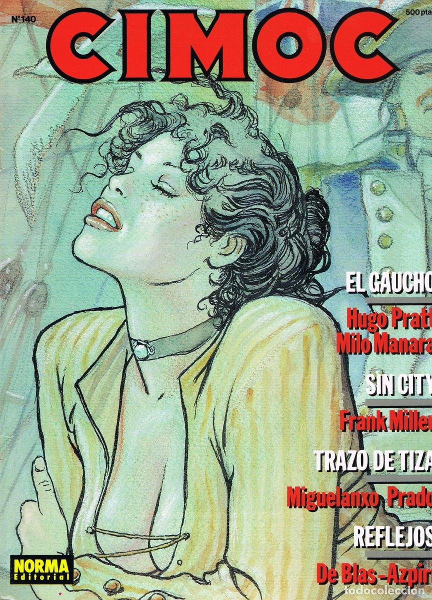 C&oacute;mics: REVISTA CIMOC N&ordm; 140. PRATT, MANARA, F. MILLER, M. PRADO, AZPIRI, ETC.