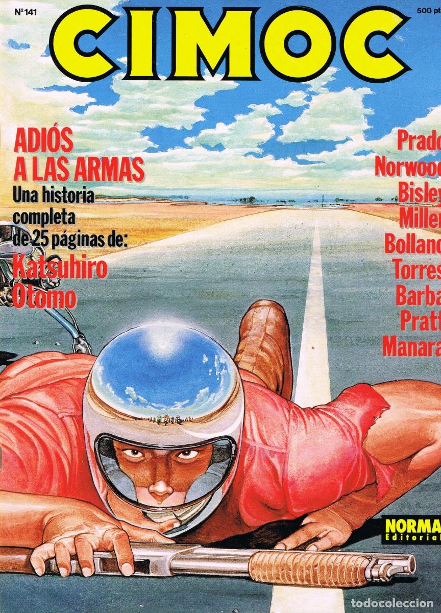 C&oacute;mics: REVISTA CIMOC N&ordm; 141. OTOMO, PRATT, MANARA, F. MILLER, M. PRADO, TORRES, ETC.