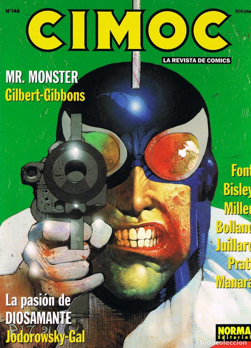 C&oacute;mics: REVISTA CIMOC N&ordm; 145. GIBBONS, JODOROWSKY, FONT, BISLEY, MILLER, BOLLAND, PRATT, ETC