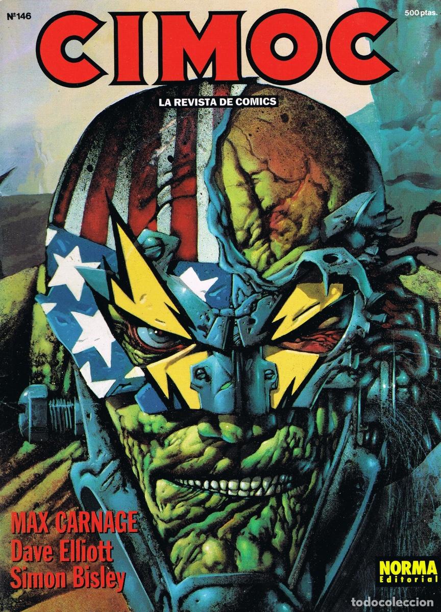 C&oacute;mics: REVISTA CIMOC N&ordm; 146. M. PRADO, BISLEY, BOLLAND, MILLER, TORRES, JODOROWSKY, PRATT, ETC