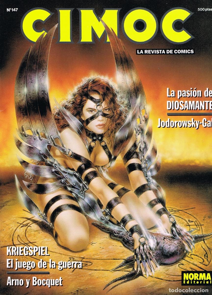 C&oacute;mics: REVISTA CIMOC N&ordm; 147. GARC&Eacute;S, TORRES, MILLER, ARNO, GAL, PRATT, MANARA, ETC.