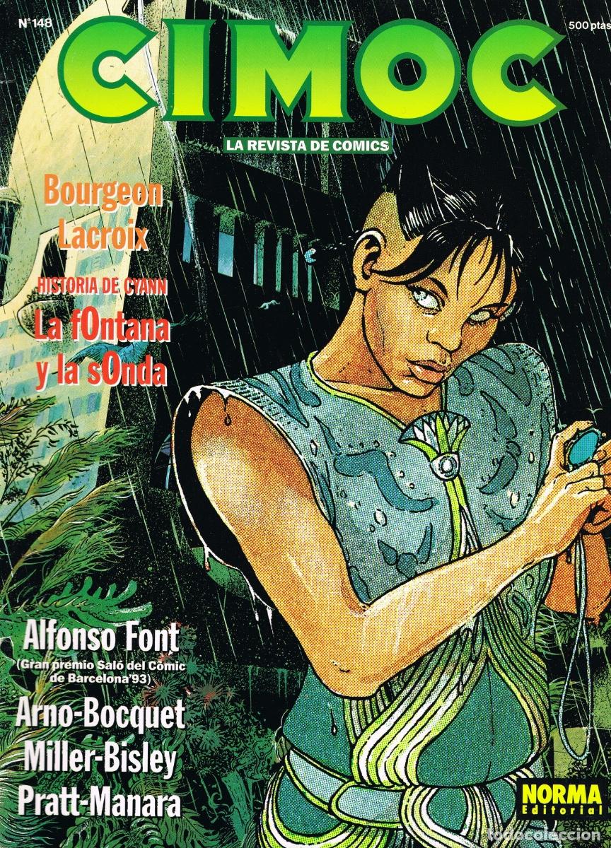 C&oacute;mics: REVISTA CIMOC N&ordm; 148. BOURGEON, FONT, ARNO, MILLER, BISLEY, PRATT, MANARA, ETC