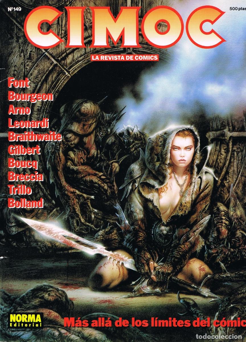 C&oacute;mics: REVISTA CIMOC N&ordm; 149. FONT, BOURGEON, ARNO, LEONARDI, BOUCQ, TRILLO, BOLLAND, ETC