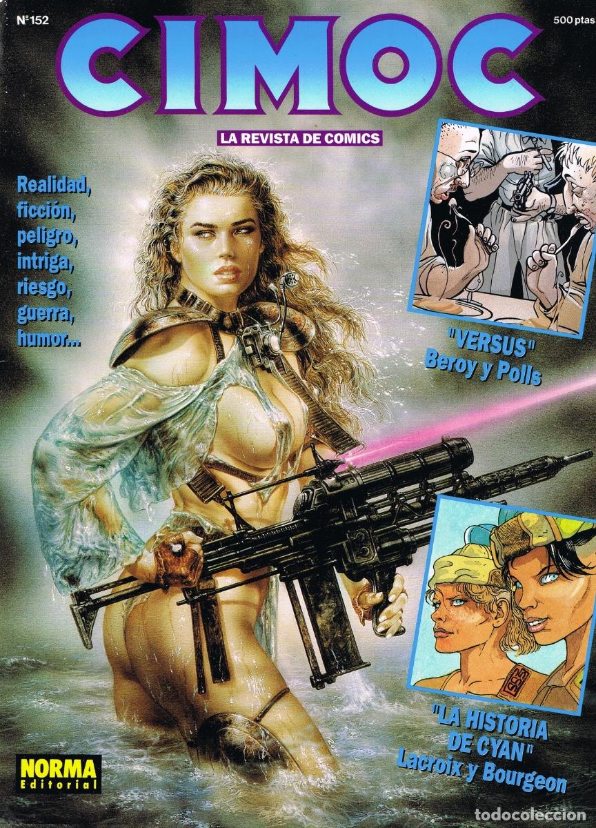 C&oacute;mics: REVISTA CIMOC N&ordm; 152. BEROY, ARNO, TRILLO, BRECCIA, BOUCQ, BOURGEON, ETC