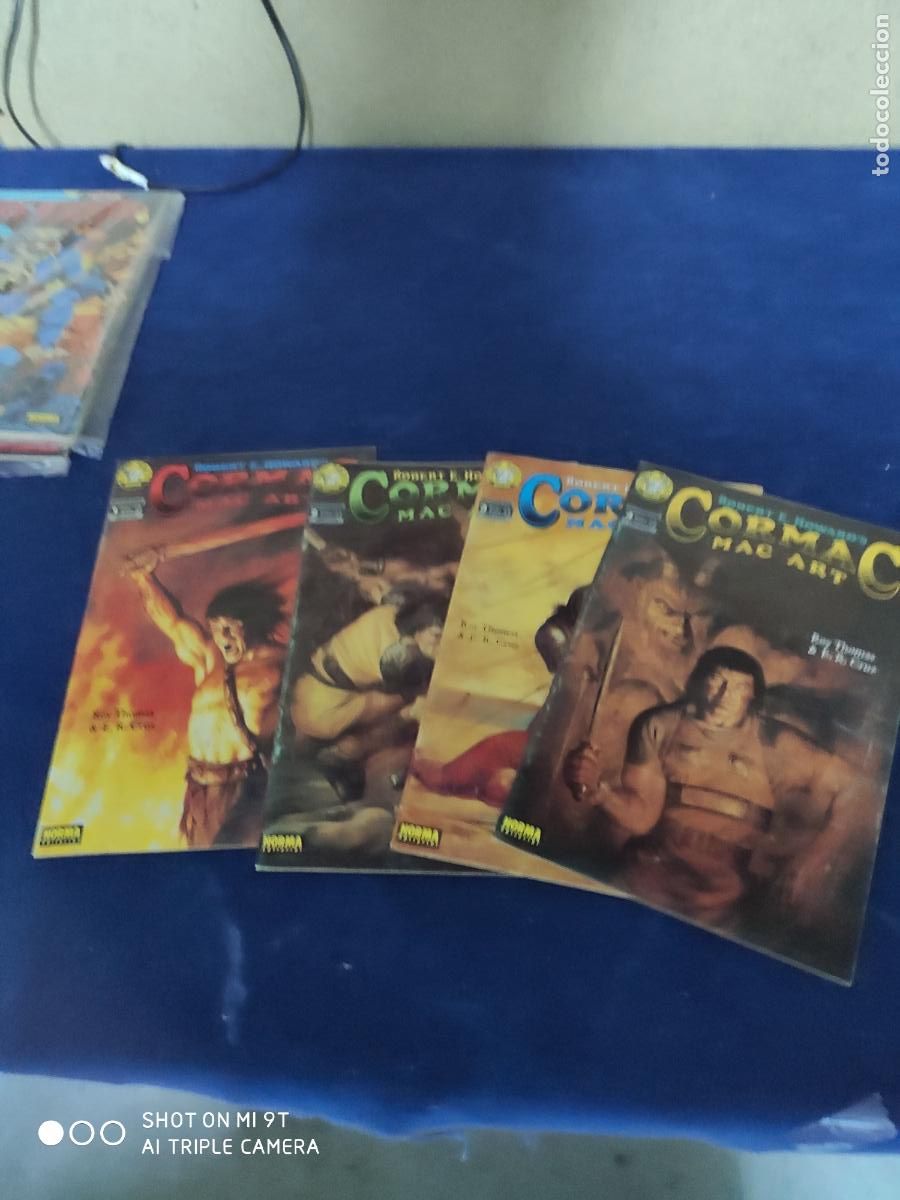 C&oacute;mics: cormac mac art 4 de 4 coleccion completa