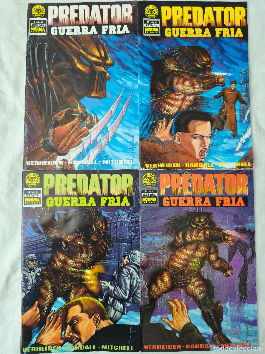 C&oacute;mics: PREDATOR GUERRA FRIA COMPLETA 4 NUMEROS