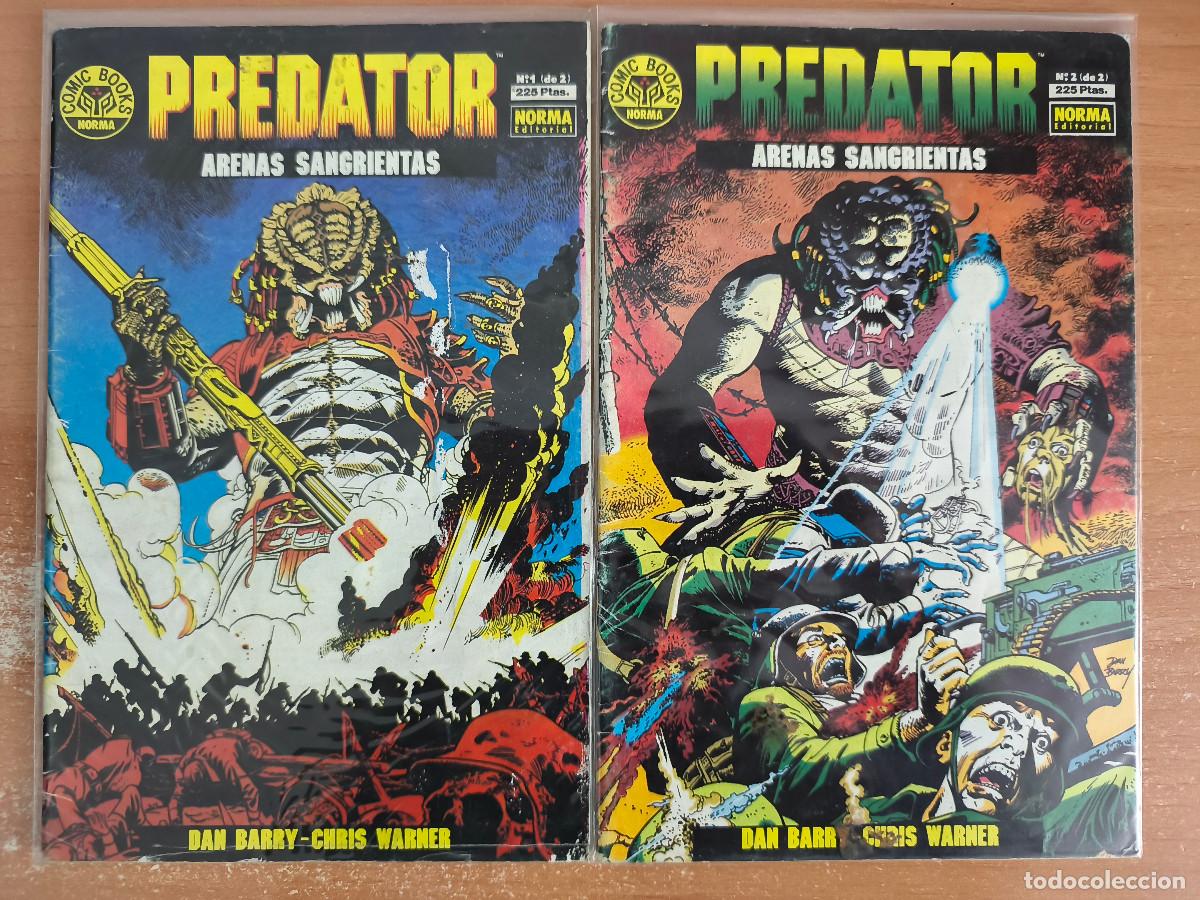 C&oacute;mics: PREDATOR ARENAS SANGRIENTAS COMPLETA 2 NUMEROS