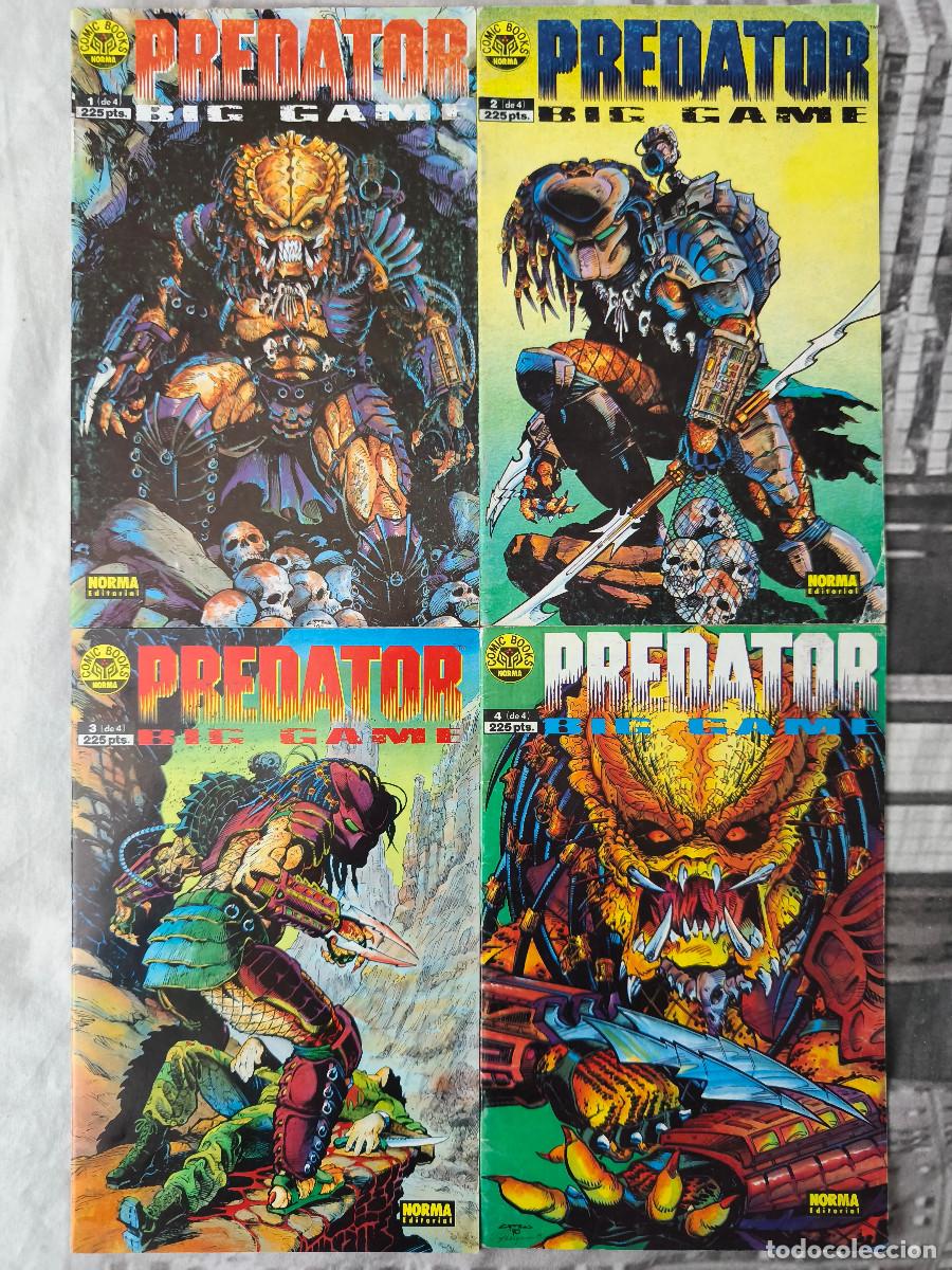C&oacute;mics: PREDATOR BIG GAME COMPLETA 4 NUMEROS