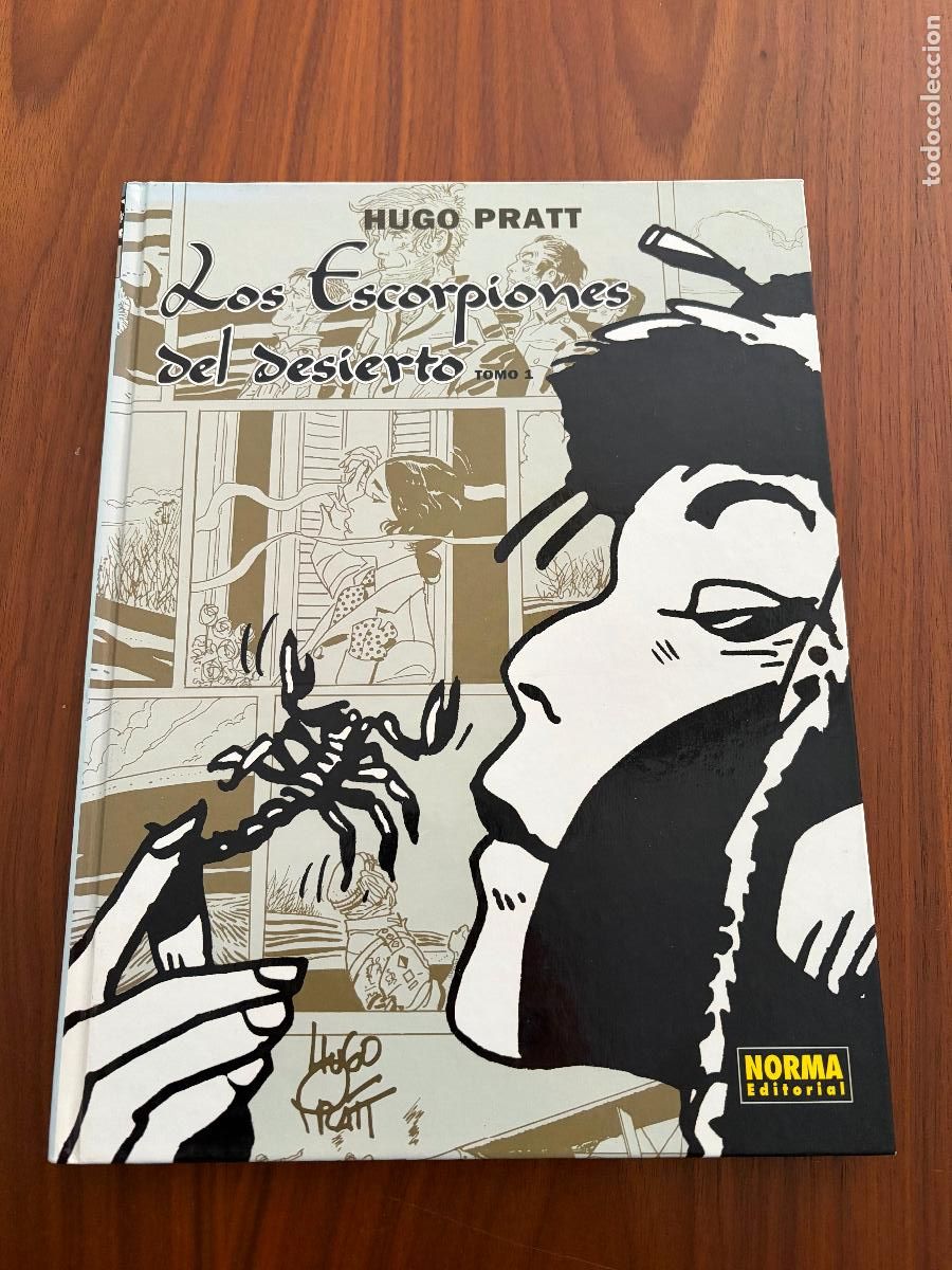 C&oacute;mics: LOS ESCORPIONES DEL DESIERTO TOMO 1 , TAPA DURA , HUGO PRATT , NORMA EDITORIAL