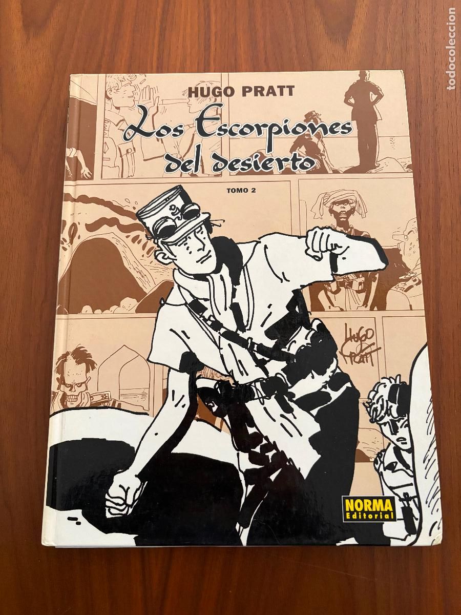 C&oacute;mics: LOS ESCORPIONES DEL DESIERTO TOMO 2 , TAPA DURA , HUGO PRATT , NORMA EDITORIAL