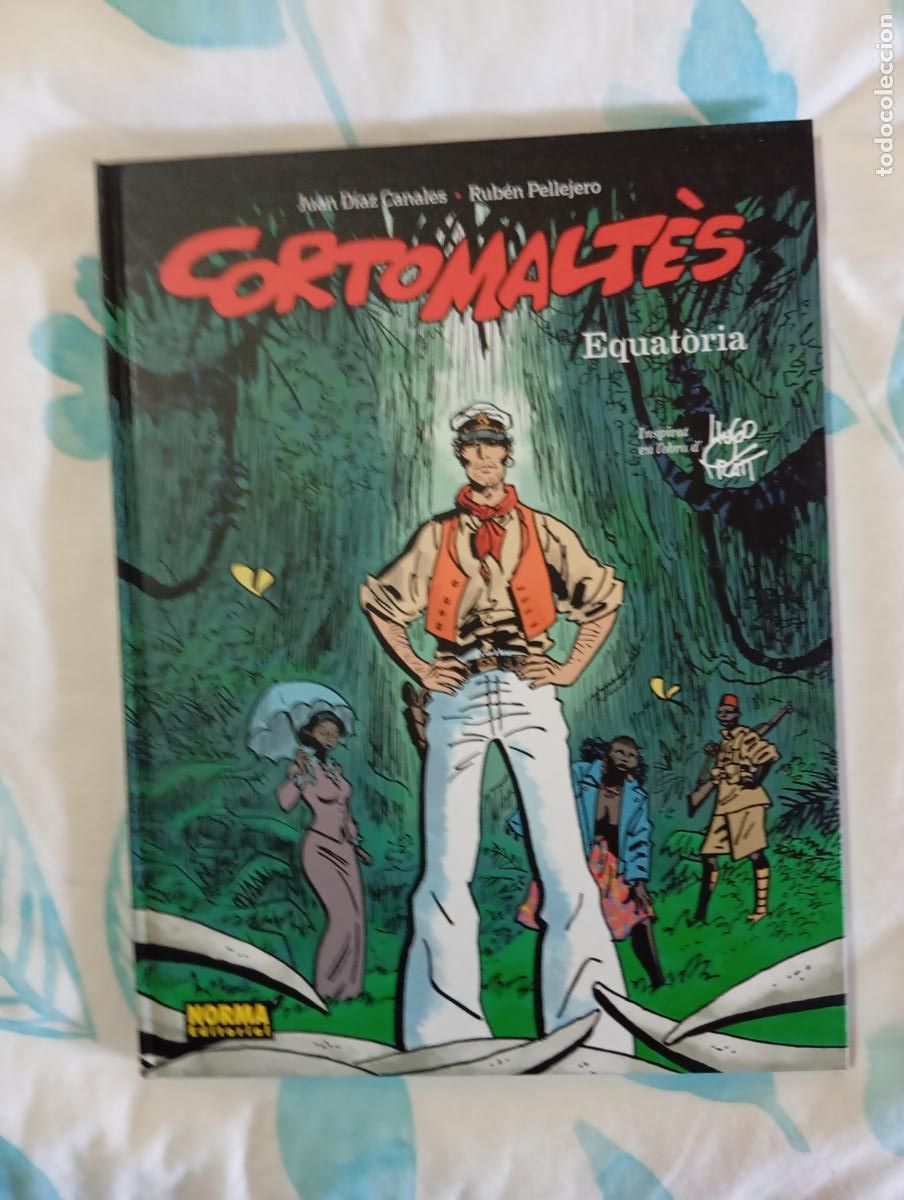 C&oacute;mics: CORTO MALT&Eacute;S. EQUAT&Ograve;RIA (D&iacute;az Canales / Rub&eacute;n Pellejero) - Ed. En catal&aacute;n NUEVO