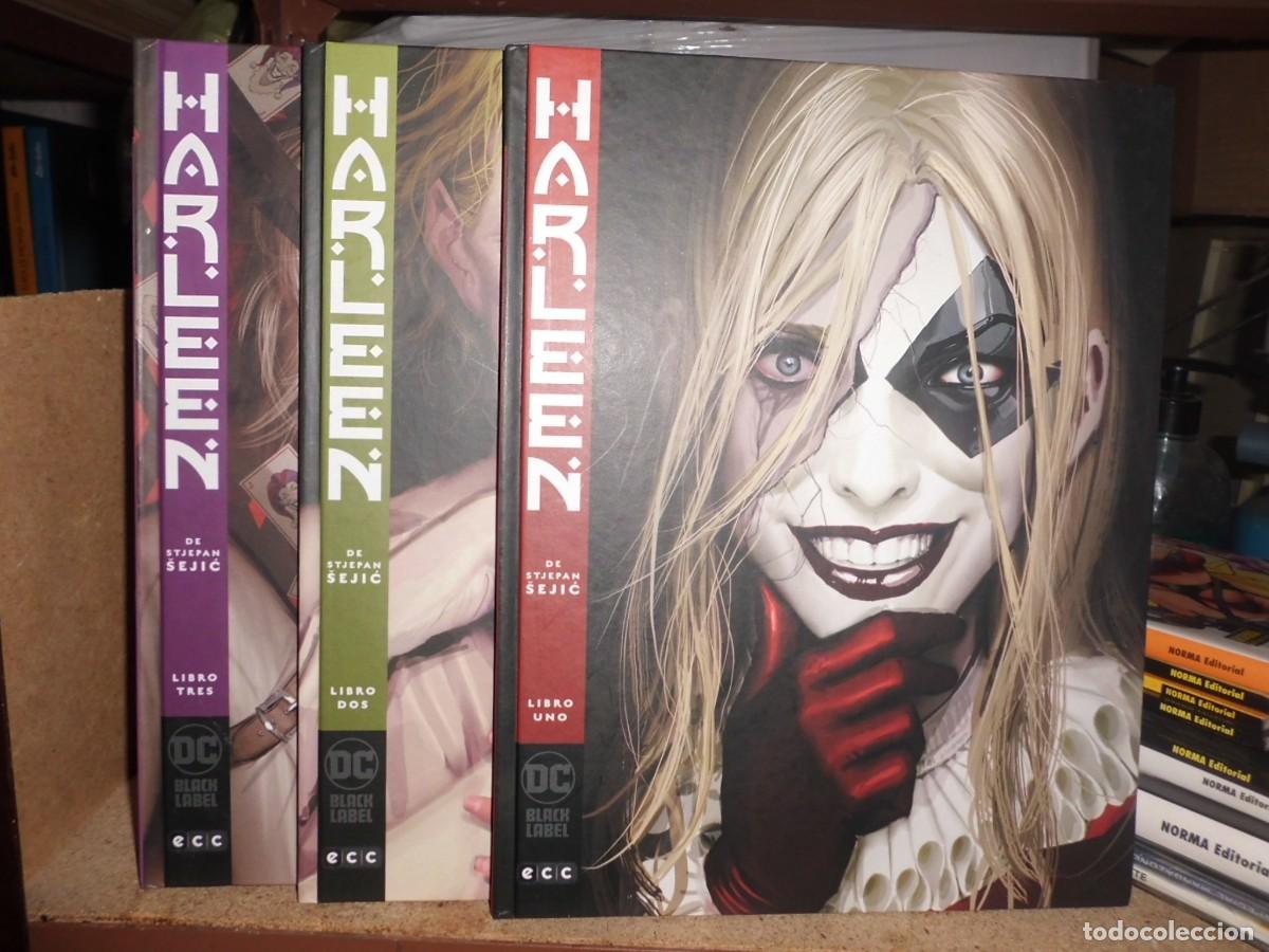 C&oacute;mics: HARLEEN COMPLETA 3 TOMOS ECC