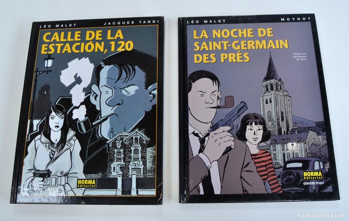 C&oacute;mics: L&eacute;o Malet / Jacques Tardi / Moynot. 2 c&oacute;mics. Norma Editorial. Tapa dura. Muy buen estado. 2005-9