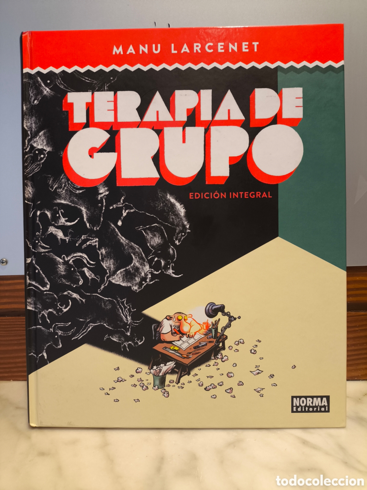 C&oacute;mics: TERAPIA DE GRUPO EDICI&Oacute;N INTEGRAL DE MANU LARCENET NORMA EDITORIAL