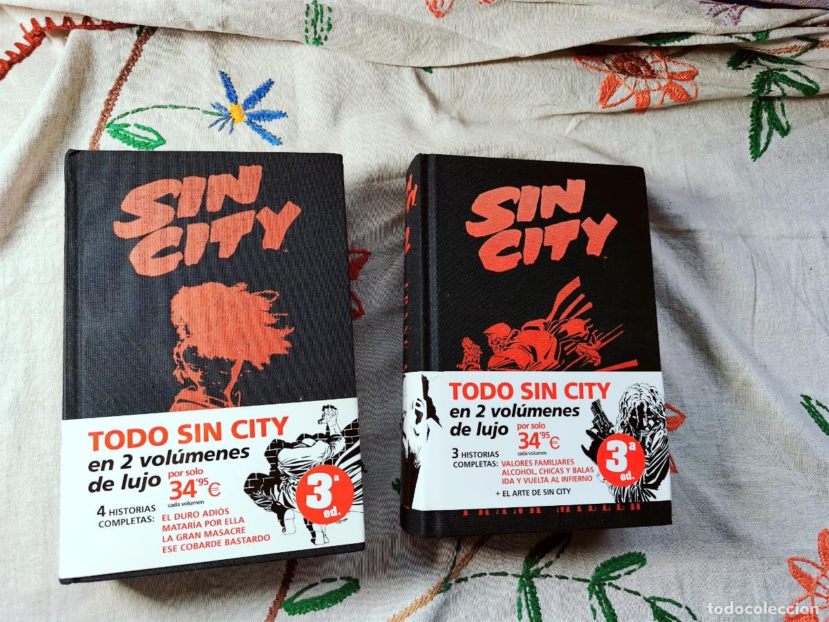 C&oacute;mics: Sin City. Volumenes 1 y 2. Frank Miller. Norma.
