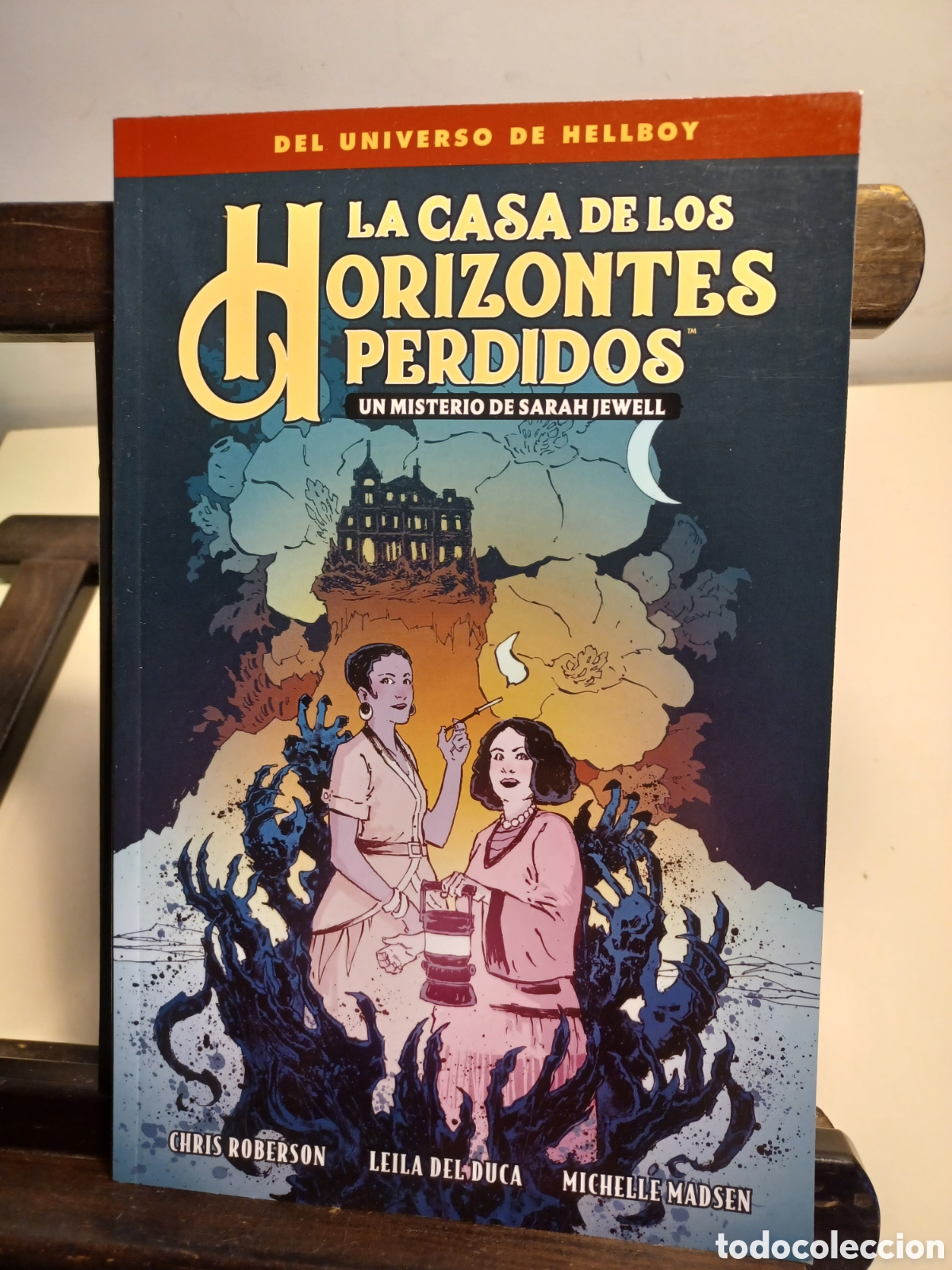 C&oacute;mics: La casa de los horizontes perdidos. Un misterio de Sarah Jewell. Del universo Hellboy/ Norma/ NUEVO