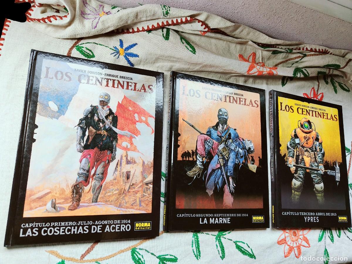 C&oacute;mics: Los Centinelas Tomos 1 , 2 y 3. Norma. Xavier Dorison, Breccia.