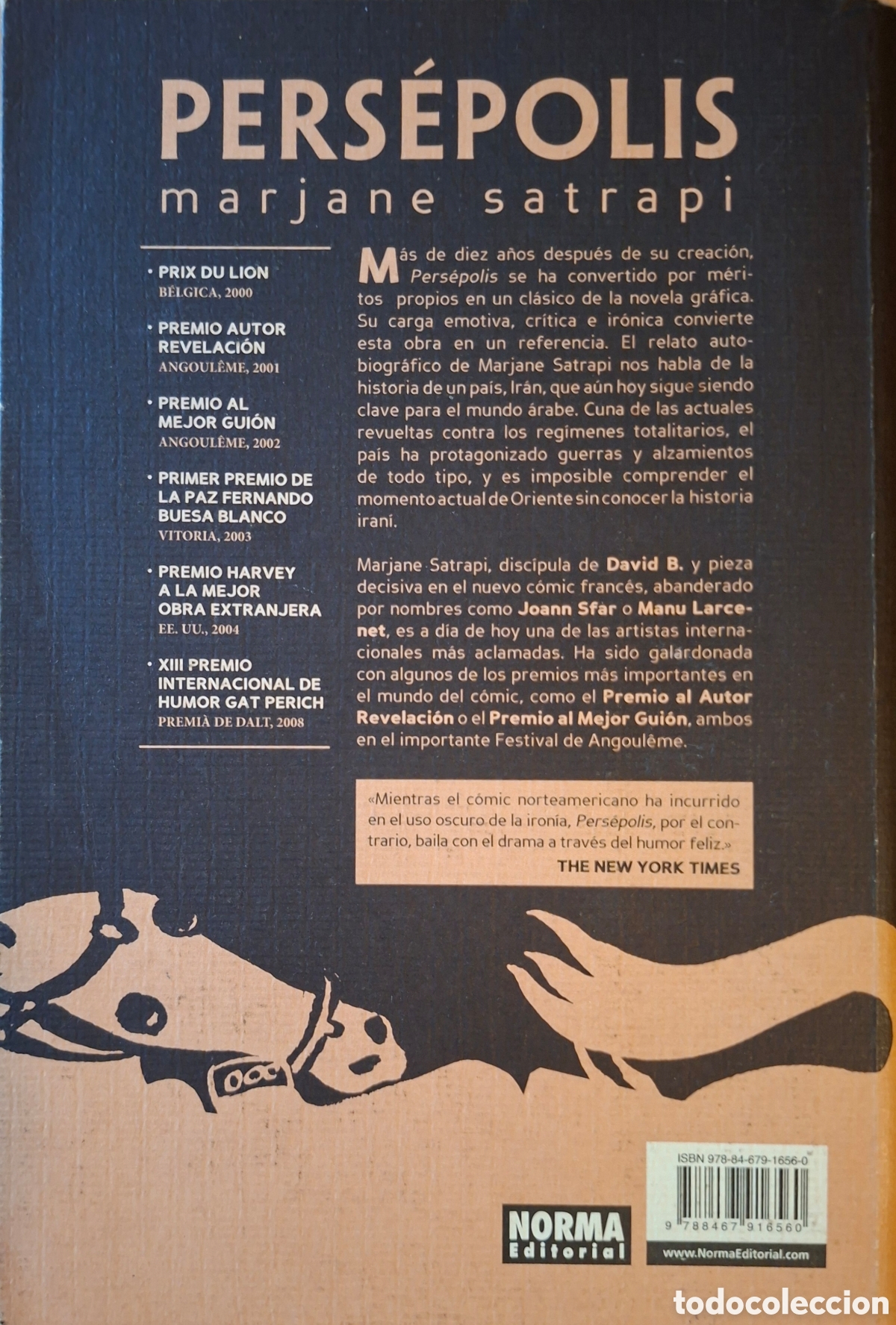 C&oacute;mics: Marjane Satrapi, PERS&Eacute;POLIS. Norma, 4&ordf; ed. 2016 - Foto 2