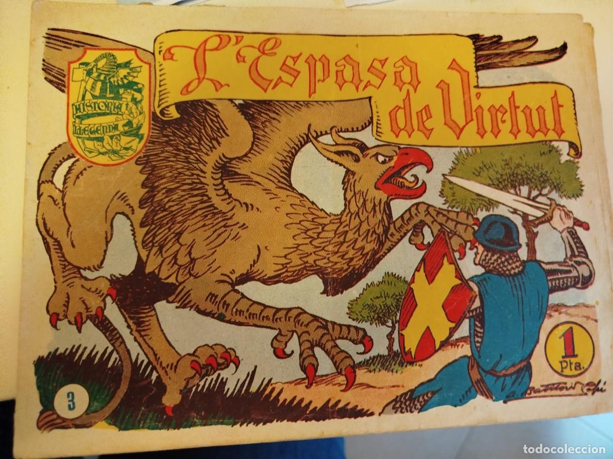 C&oacute;mics: c&ograve;mics antics de hist&ograve;ries, anys 50 en catal&agrave; - Foto 4