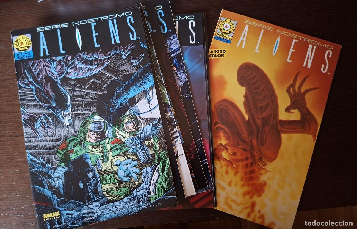 C&oacute;mics: Aliens. Serie Nostromo - 10 ejemplares - Completa - Foto 1
