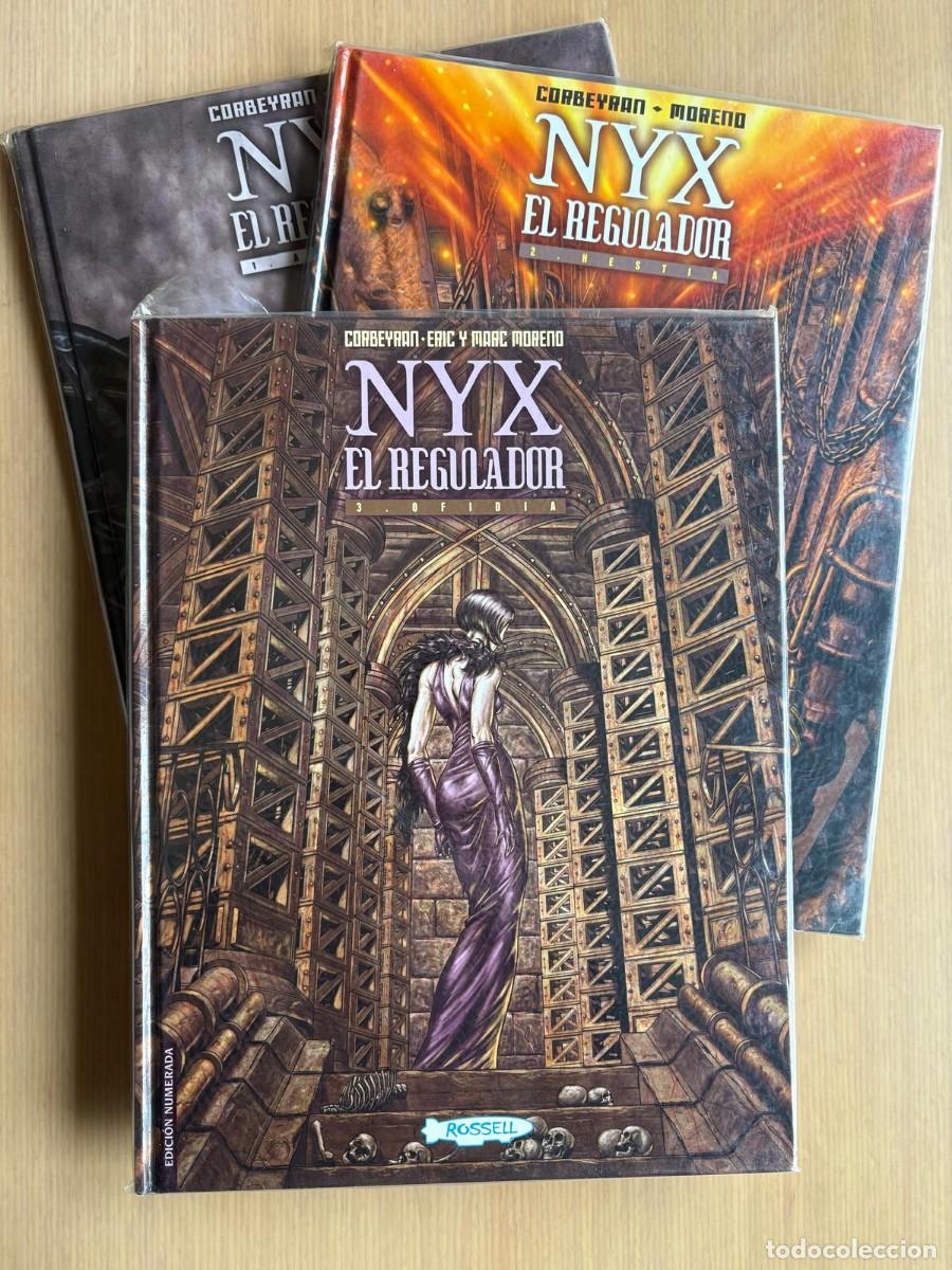 C&oacute;mics: NYX el regulador coleccion completa 3 tomos estado muy bueno leer detalles