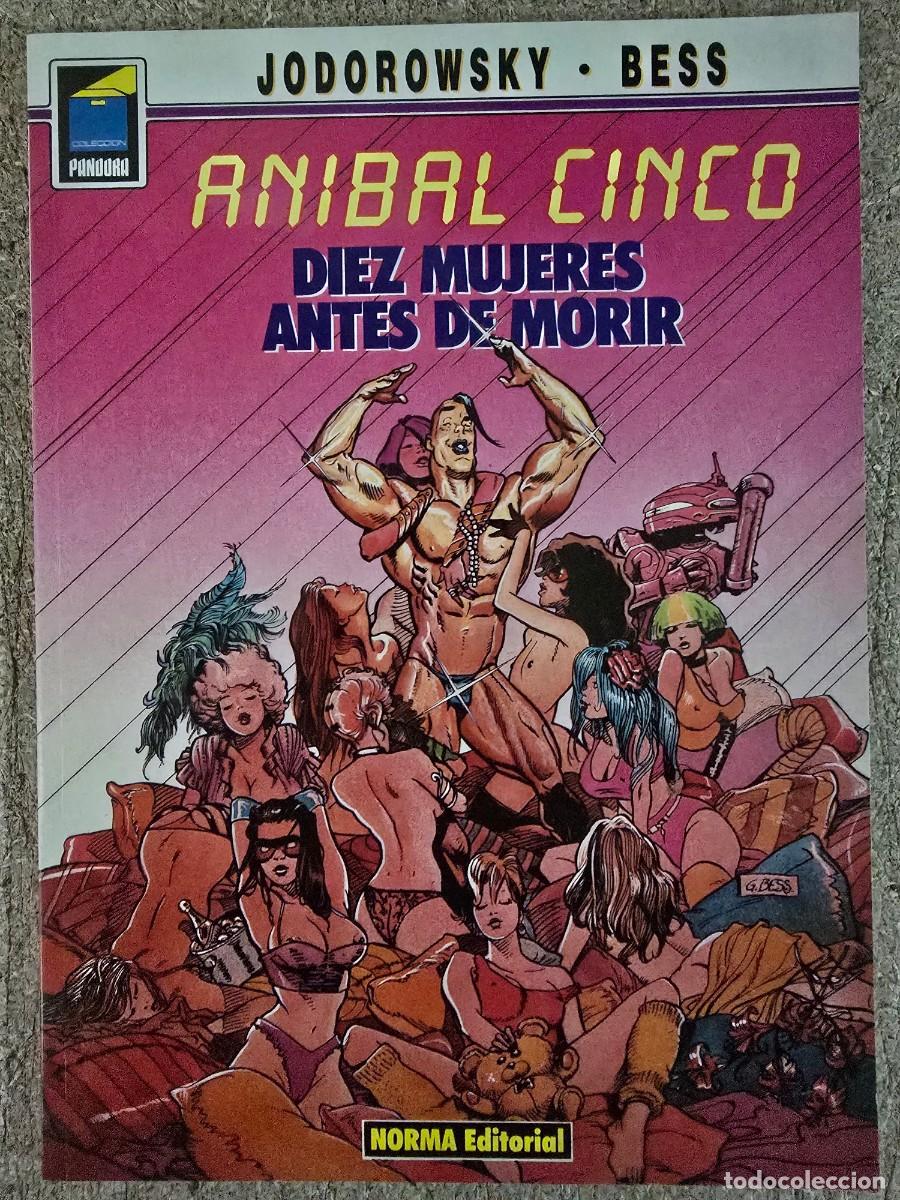 C&oacute;mics: Anibal Cinco.Diez Mujeres Antes de Morir.Jorodowsky.Bess.Norma Editorial