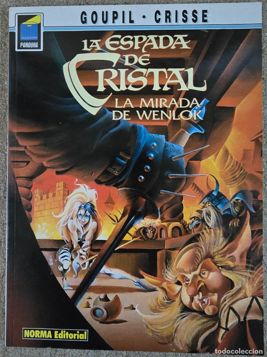 C&oacute;mics: La Espada de Cristal.La Mirada de Wenlok.Goupil.crisse.Norma Editorial