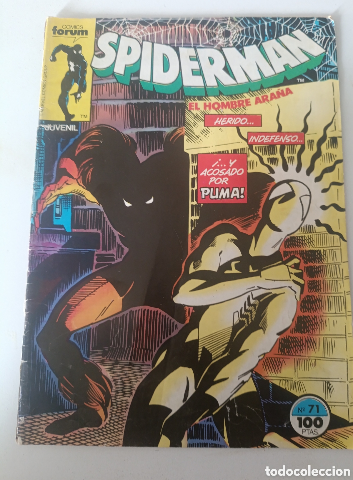 C&oacute;mics: 2 comics Spiderman Forum a&ntilde;o 1983.Num 51-71 - Foto 2