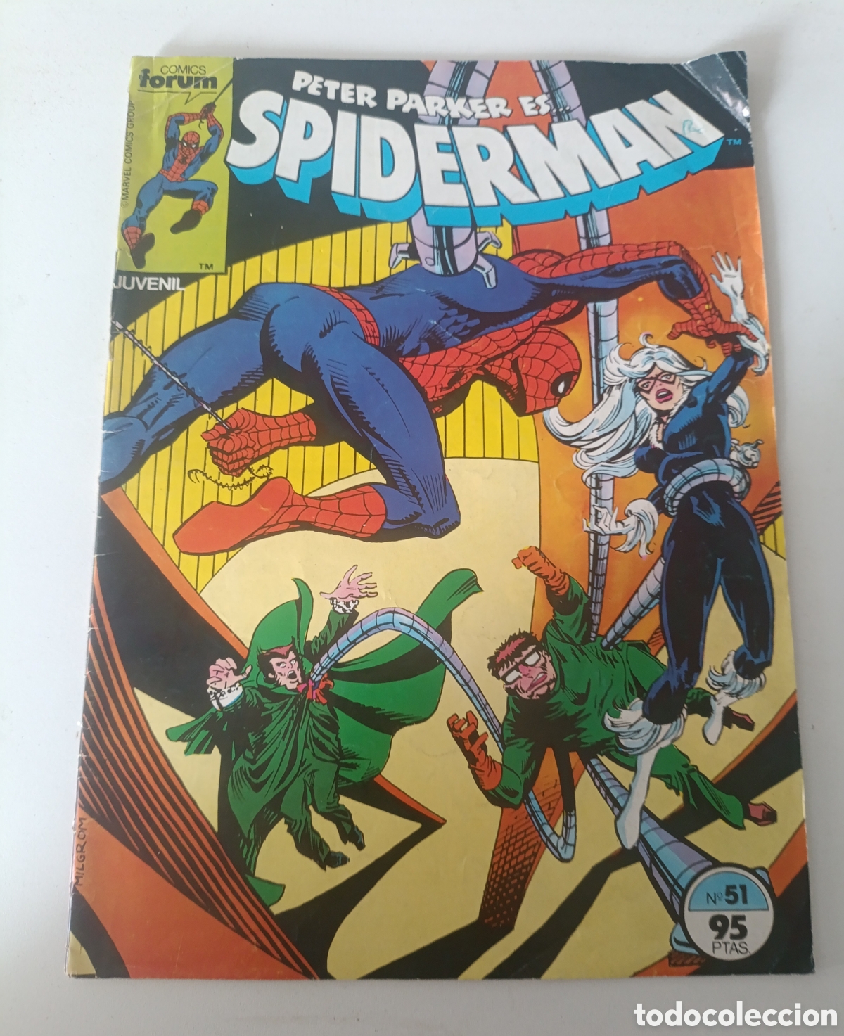 C&oacute;mics: 2 comics Spiderman Forum a&ntilde;o 1983.Num 51-71 - Foto 3