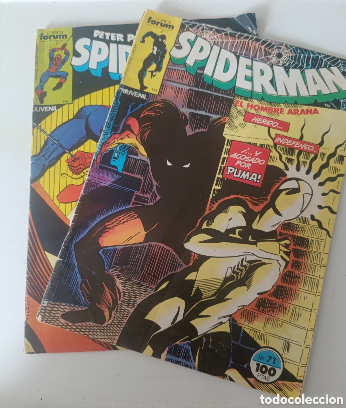 C&oacute;mics: 2 comics Spiderman Forum a&ntilde;o 1983.Num 51-71 - Foto 1