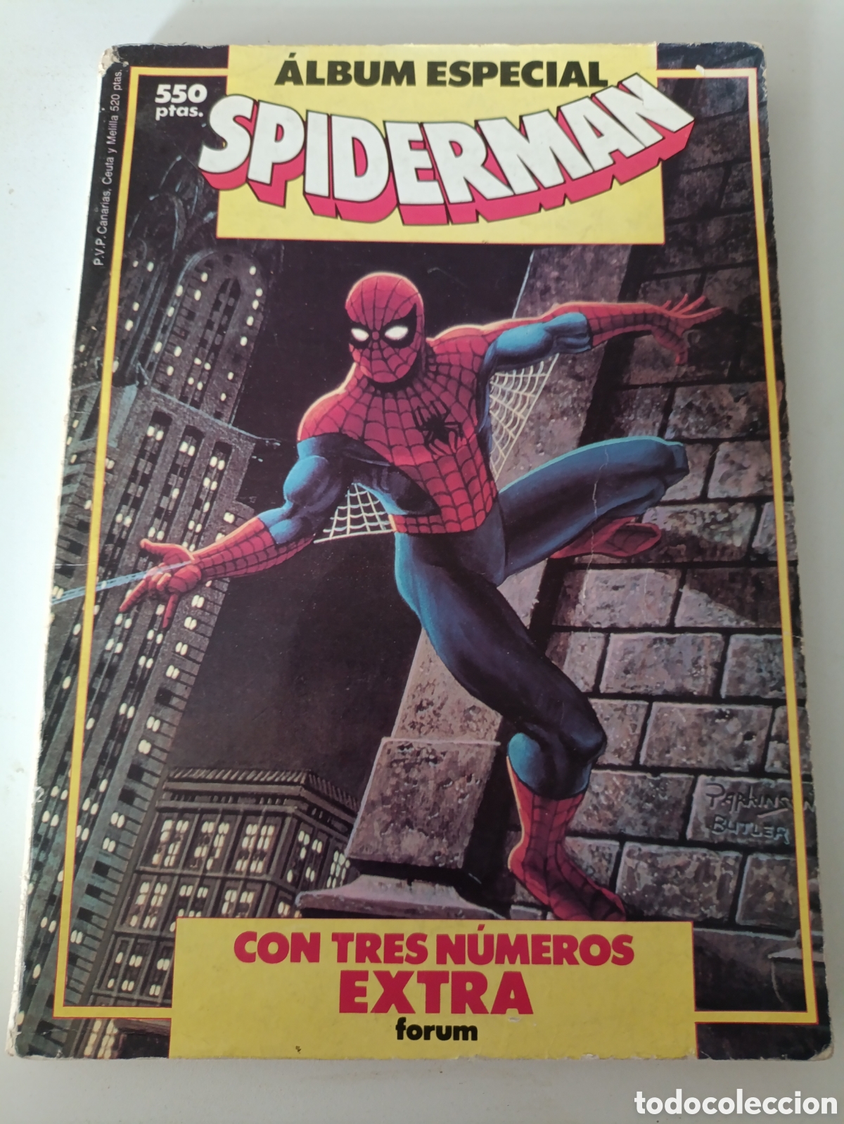 C&oacute;mics: &Aacute;lbum Spiderman 3 episodios extras