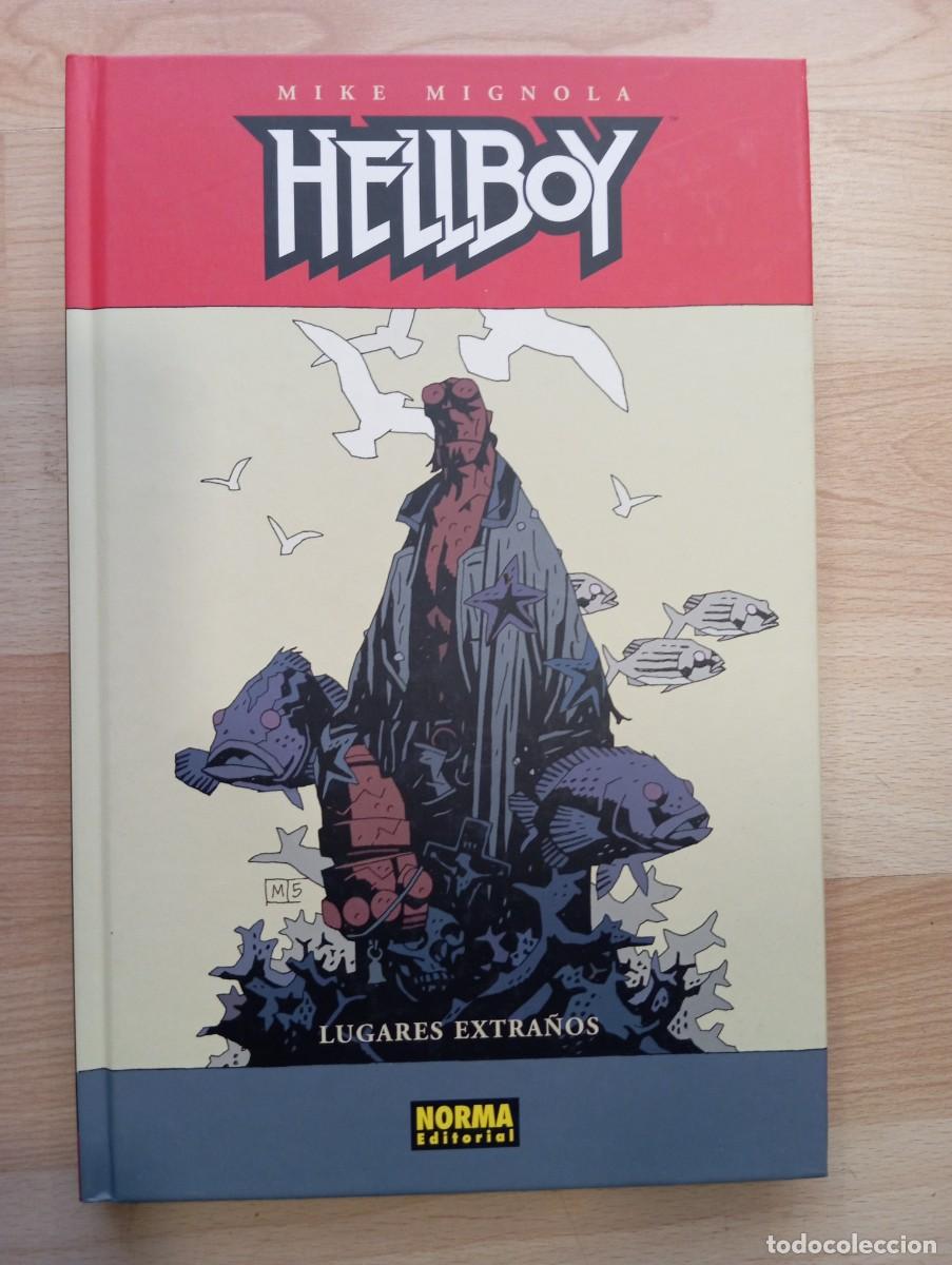 C&oacute;mics: Hellboy. Mike Mignola. Lugares extra&ntilde;os. Norma. - Foto 1
