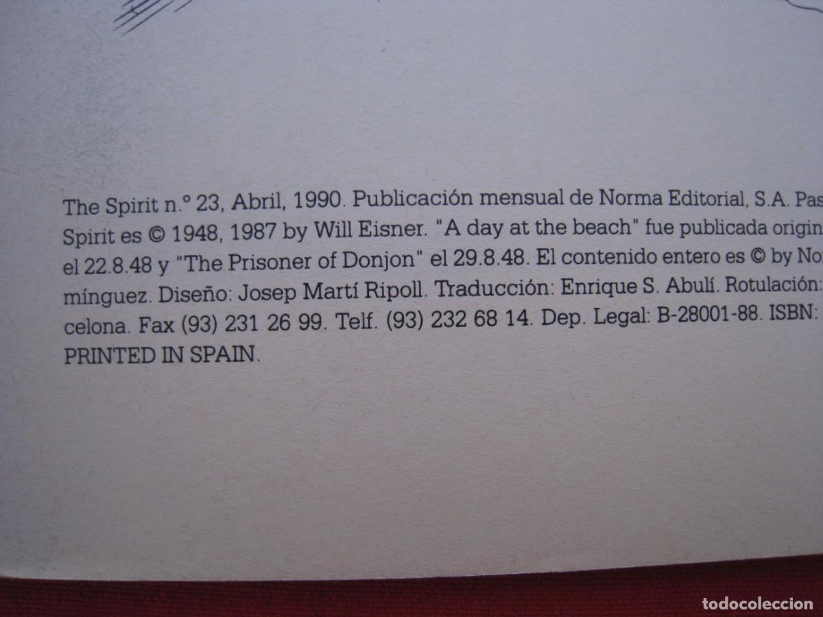 C&oacute;mics: THE SPIRIT - N&ordm; 23 - NORMA EDITORIAL. - Foto 3