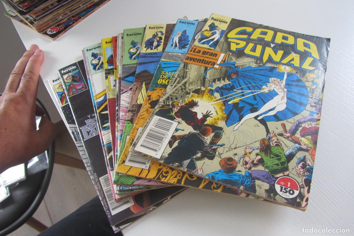 C&oacute;mics: LOTE CAPA Y PU&Ntilde;AL N&ordm; 1 2 3 4 5 6 7 8 9 11 12 13 BUEN ESTADO ARX48