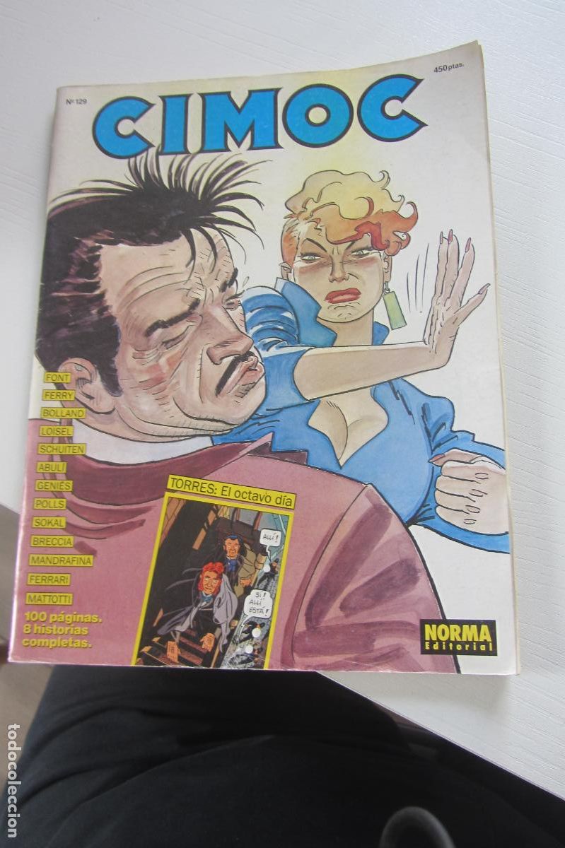 C&oacute;mics: CIMOC N&ordm; 129. TORRES, FONT, FERRY, BOLLAND, BRECCIA, MATTOTTI NORMA arx50