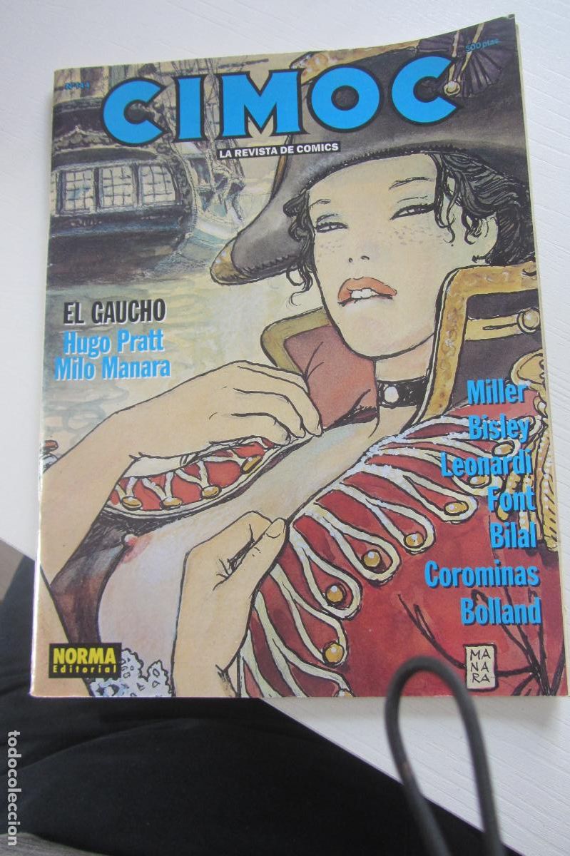 C&oacute;mics: CIMOC N&ordm; 144. MILLER, BISLEY, LEONARDI, FONT, BILAL, BOLLAND NORMA arx50