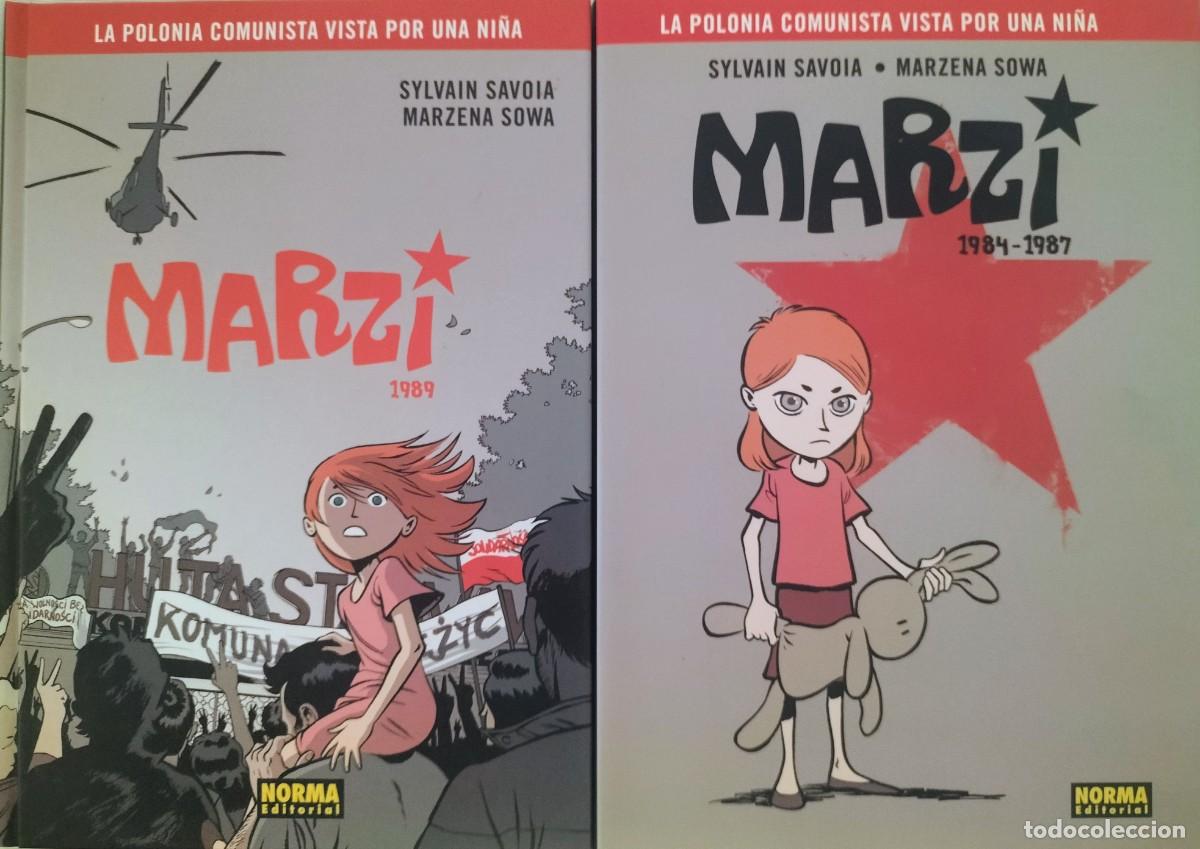 C&oacute;mics: Marzi 2 tomos (COMO NUEVOS) - Norma editorial