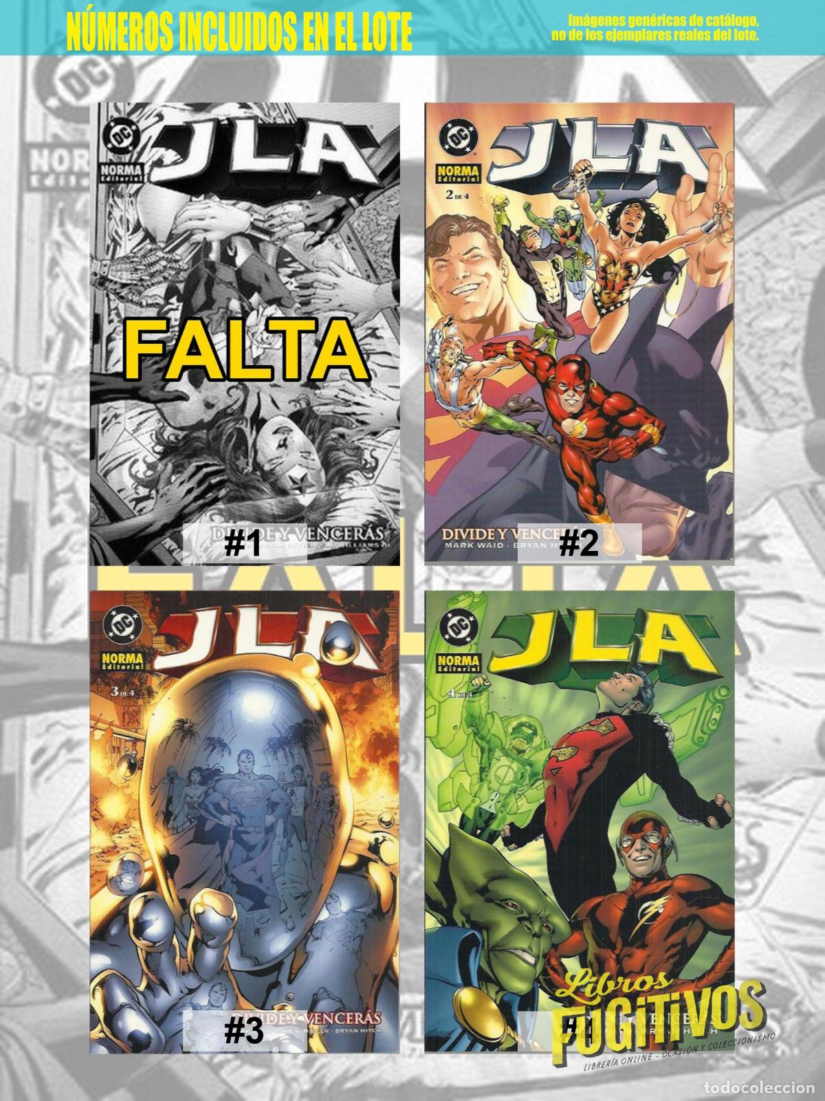 C&oacute;mics: JLA DIVIDE Y VENCER&Aacute;S 2 A 4. Norma, 2002 - Foto 3